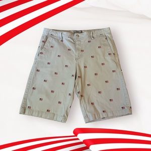 Falls Creek Stretch American Flag Shorts